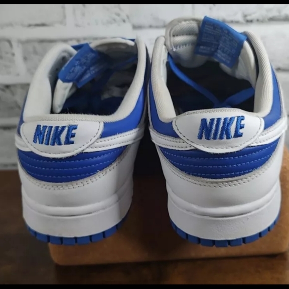 Nike Dunk Low 'Racer Blue' Size 9.5 DD1391-401 No Box - Picture 4 of 7
